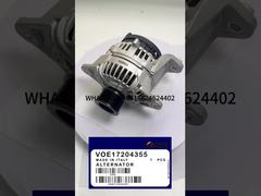 KBZE 17204355 11170321 VOLVO EXCAVATOR ALTERNATOR 24V 80A voor EC140B EC210B EC290B EC360B EC460B EC