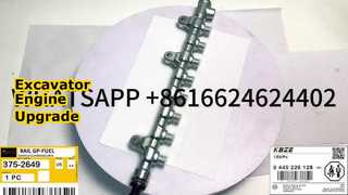 KBZE 375-2649 T410594 CAT C7.1 DIESELMOTOR COMMON RAIL PAST E320 E323 E326 E329 E330 GRAAFMACHINE