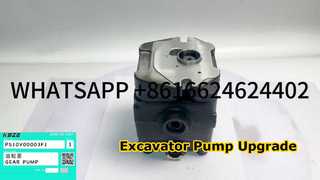 NACHI PS10V00003F1 KOBELCO CASE HYDRAULISCHE TANDWIELPOMP VERVANGING VOOR SK55 CX55B KLEINE GRAAFMACHINE