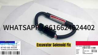 KBZE 6743-82-9120 2868039 FLAMEOUT SOLENOID TIJD OVERCRANK 3972266 37B0099 VOOR SY215 XE215 LG922E JS