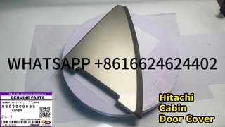 KBZE XB00000998 HITACHI CABIN DEUR COVER PAST ZX200-5 ZX200-5G 350-5G ZX470-5G ZX670-5G ZX870-5G