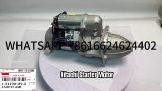KBZE 1-81100189-2 1-81100189-0 HITACHI EX200-1 4.5KW 11T 24V STARTERMOTOR VOOR ISUZU 6BD1 MOTOR