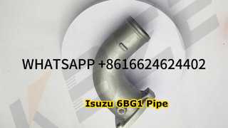 8-98180384-0 1-14112756-0 ISUZU 6BG1 MOTORPIJP; INLAAT VOOR HITACHI zax200-5 zax240-3 zax250 zax260