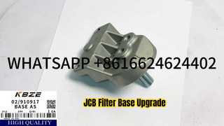 KBZE OEM 02/910917 FILTERBASIS ZOALS PAST VOOR JCB JS205 JS215 JS220 NXT215 GRAAFMACHINE
