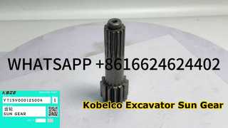 KBZE OEM Kobelco YT15V00012S006 Eindaandrijving zonnewiel voor SK70 SK75 SK80 Graafmachine Reismotor Assem