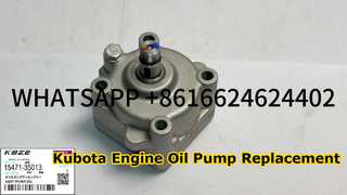 KBZE 15471-35013 KUBOTA D1703 V2203 V2403 MOTOROLIEPOMP VOOR KX040 KX91 KX121 KX161 U35 U45 U50 EXC