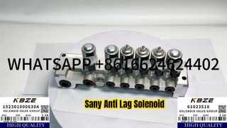 KBZE MERK 61023518 SANY 152301000630A 60136331 ANTI LAG SOLENOID GROEP VOOR SY195 S205 S210 SY215 SY