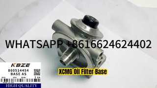 860514454 XCMG XE210 XE215 GRAAFMACHINE OLIEFILTERBASIS ALS KBZE OEM-KWALITEITSPRODUCT