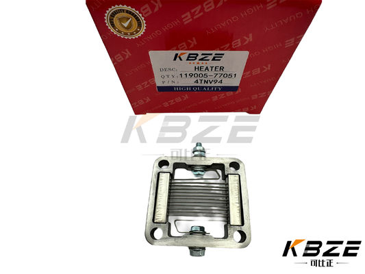 KBZE YANMAR 119005-77051 EXCAVATOR ENGINE HEATER REPLACEMENT FOR YANMAR 4TNV94 DIESEL ENGINE