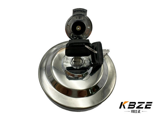 KOBELCO YN20P01034P2 FUEL TANK CAP/FUEL FILLER CAP WITH 2 KEY REPLACEMENT FOR EXCAVATOR SK-8