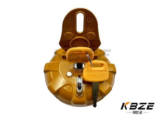 HIGH QUALITY C-A-T FUEL TANK CAP / FUEL FILLER CAP WITH 2 KEY REPLACEMENT FOR EXCAVATOR E200B E307 E308 E312B