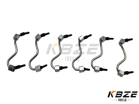 6PCS HIGH QUALITY VOLVO D6D EC210B EC240B EC290B VOE20460100 20460100 FUEL INJECTOR PIPE / HIGH PRESSURE FUEL LINE ASSY