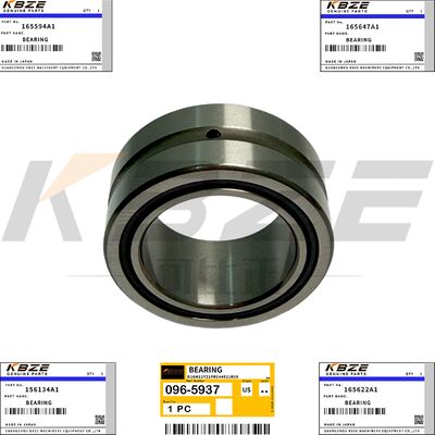 KBZE 156134A1 165594A1 SUMITOMO CASE JCB CAT SG08 SWING MOTOR BEARING 096-5937 REPLACE FOR SH200 JS215 CX210 E200B