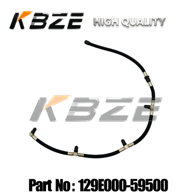 FUEL RETURN PIPE 129E000-59500 YANMAR RUBBER MATERIAL KBZE BRAND