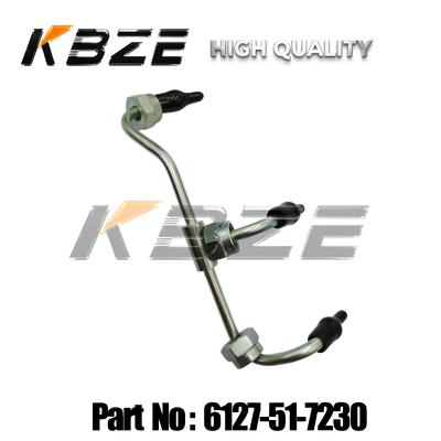 6127-51-7230 EXCAVATOR FUEL LINE REPLACEMENT FITS 𝐊𝐎𝐌𝐀𝐓𝐒𝐔 𝐃𝟏𝟓𝟓𝐀 ENGINE SAA6D155E-4N