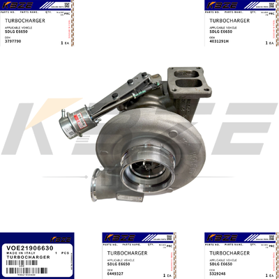 KBZE 21906630 VO.LV.O TAD1351 ENGINE VOE21906630 TURBOCHARGER ASSY FOR SDLG E6650