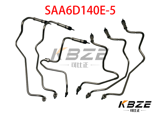 SAA6D140E-5 MOTOR HIGH PRESSURE brandstofinspuitingsbuis voor KOMATSU graafmachine