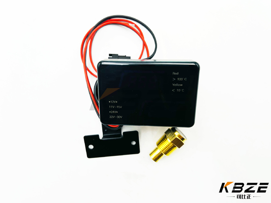17 mm DIGITAL WATER TEMPOR VOLTMETER vervanging voor graafmachine