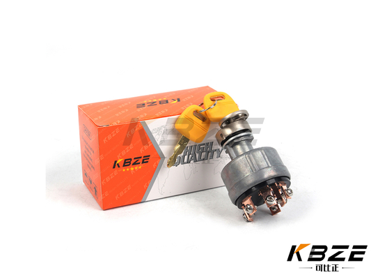 KBZE BRAND KOBELCO YN50S00026F1 6LINE INTIGNITION SWEACH/SWEACH ASSEM WITH 2 KEYS vervanging voor SK200-8