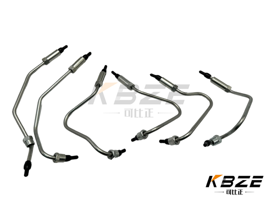 CAT C6.4 EFI MOTOR HIGH PRESSURE FUEL INJECTOR PIPE SET voor CAT 320D, 320D FM, 320D FM RR, 320D GC, 320D L, EN MEER