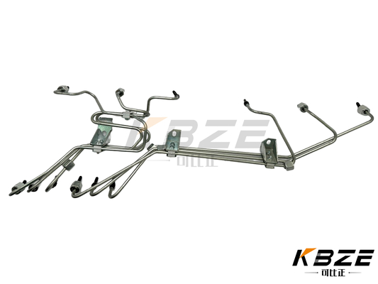 6D95 MOTOR HIGH PRESSURE BRANDVOLLEINJECTOR PIPE SET voor KOMATSU graafmachine