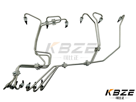 4D102 MOTOR HIGH PRESSURE BRANDVOLLEINJECTOR PIPE SET voor KOMATSU graafmachine