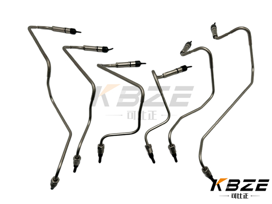 HIGH QUALITY KOMATSU SAA12V140E-3 RIGHT SIDE 6219-71-4111 6219-71-4121 brandstofinjectorpijp / HIGH PRESSURE brandstofleiding ASSY
