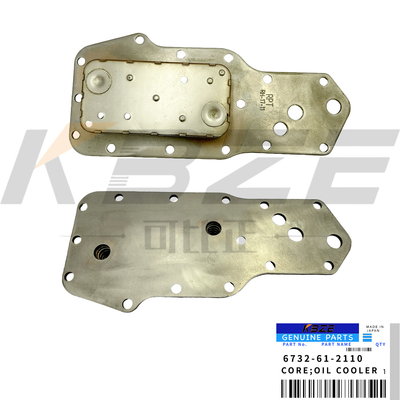 5P MOTOR OIL COOLER CORE voor KOMATSU 4D102 6732-61-2110 CUMMINS 4BT graafmachine