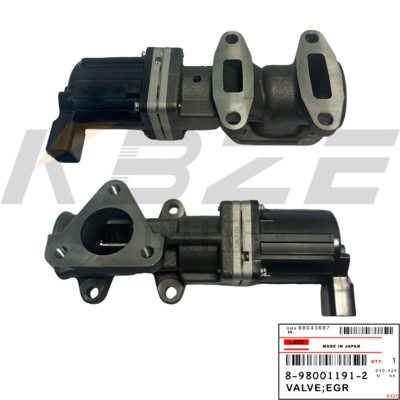8-98001191-2 ISUZU 4HK1 8-98238247-0 EGR VALVE ASSY VAN ZX170 ZX225 ZX270 ZX330 ZX400 EXCAVATOR