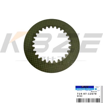 KBZE 714-07-12670 7140712670 OEM KWALITEIT FRICTIESCHIJF VOOR KOMATSU WA200 WA250 WA300 WA320 WA380 WA400 WA450 WA480 HM250 HM300 HM400