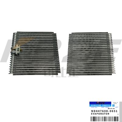 KBZE ND447600-0651 GRAAFMACHINE VERDAMPER VERVANGEN VOOR KOMATSU PC200 PC300 PC400 PC600 D65 D85 D155 D275 D375 WA200 WA300 WA400
